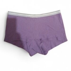Hanes Women's Purple Boyshort Panty NWOT